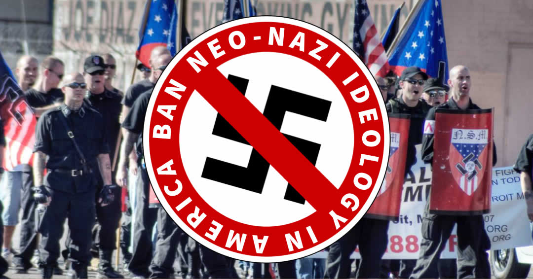 Anti-nazi banner